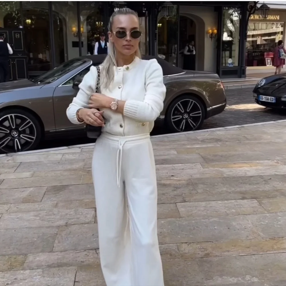 NWOT ZARA WHITE KNIT CARDIGAN- SIZE SMALL - Picture 9 of 11